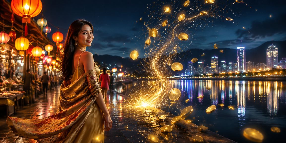 Cảnh phố đêm sôi động tại Phú Quốc